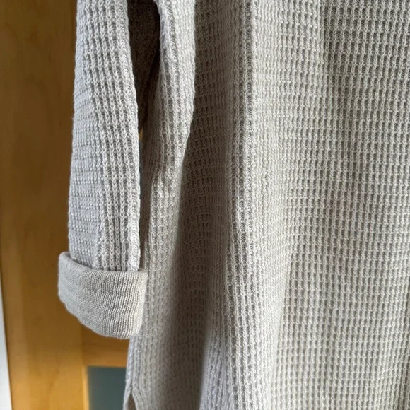 Eileen Fisher Soft Beige Turtleneck Sweater - Picture 4 of 7